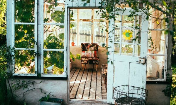 Salotto da giardino un angolo di pace