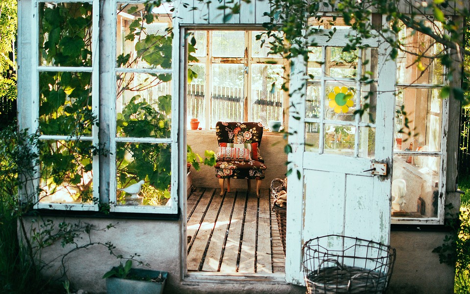 Salotto da giardino un angolo di pace